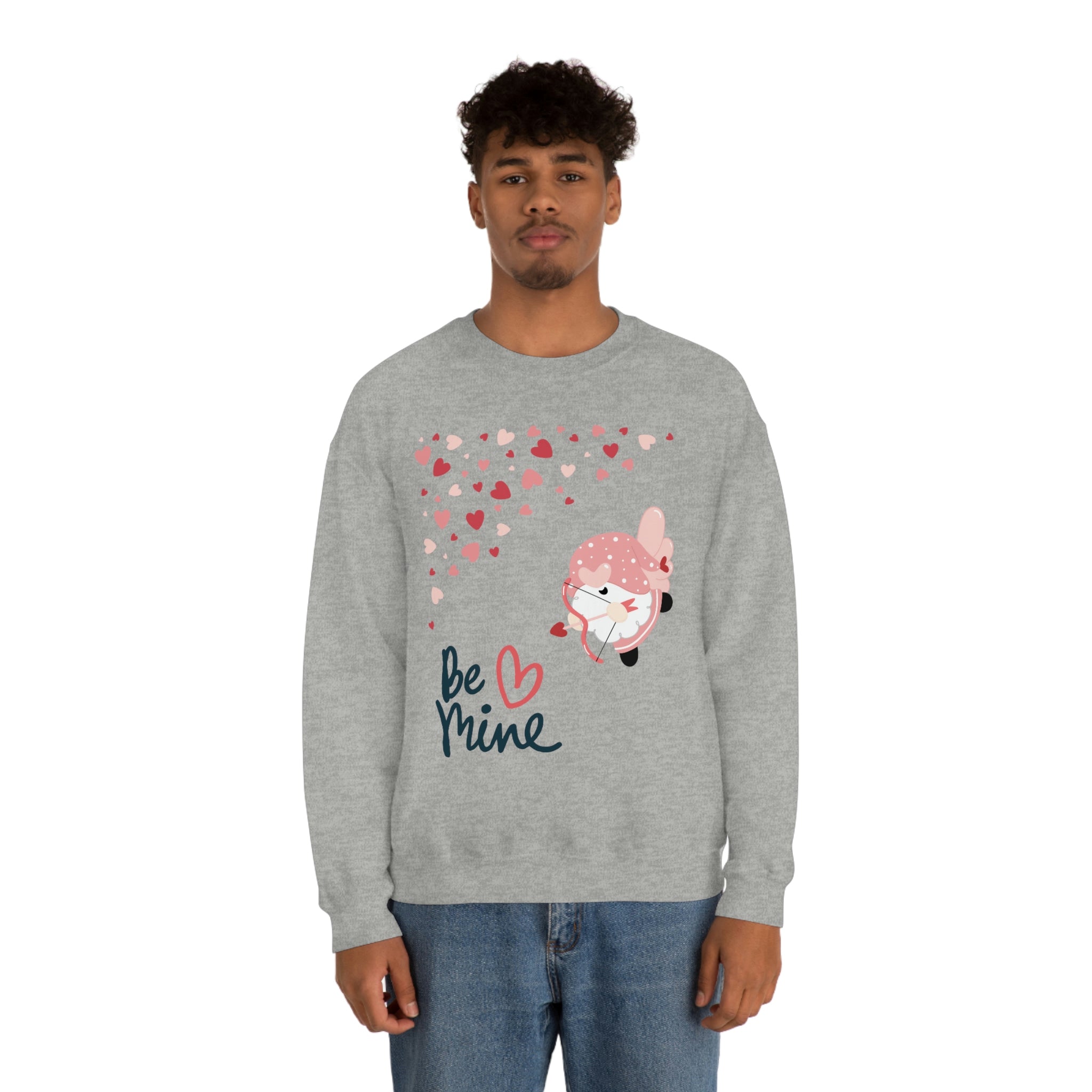Be Mine Gnome!! Unisex Heavy Blend™ Crewneck Sweatshirt