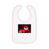 Tiger Baby Contrast Trim Jersey Bib