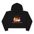 Happy Hallothanksmas Crop Hoodie
