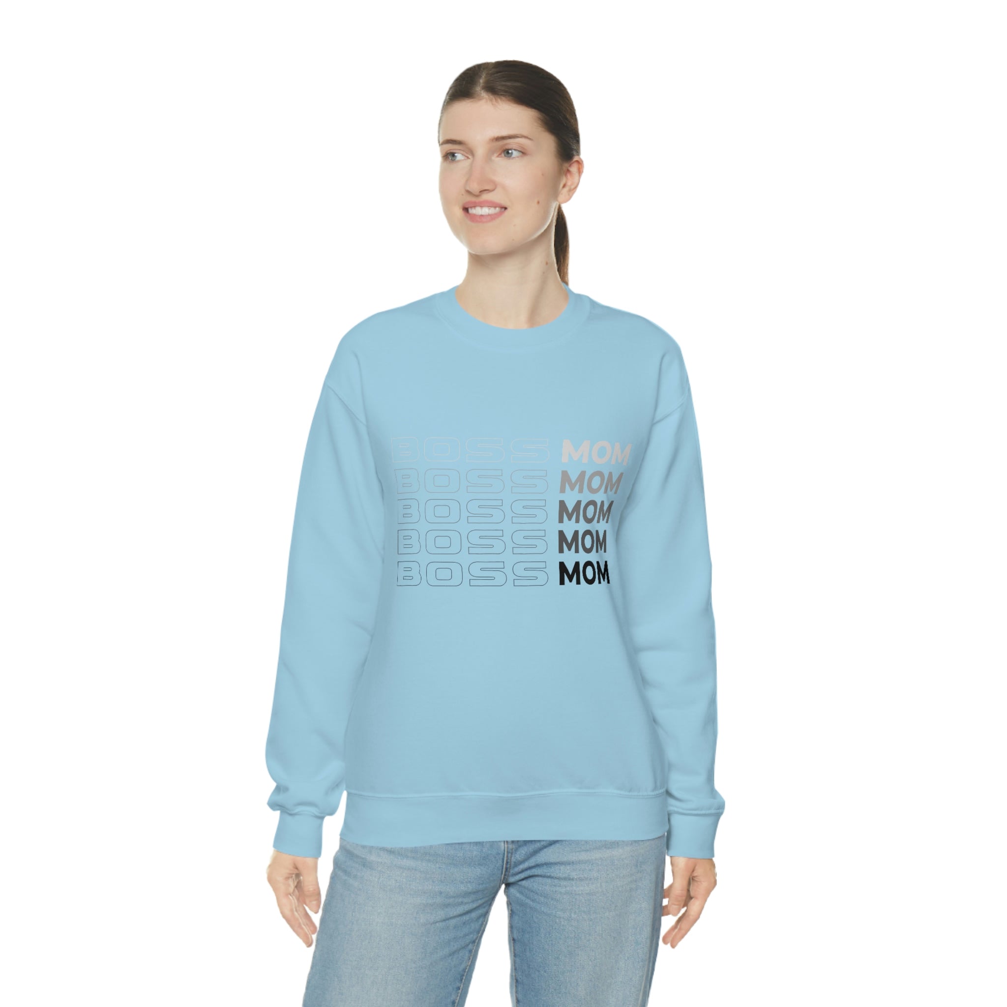 Boss Mom Unisex Heavy Blend™ Crewneck Sweatshirt