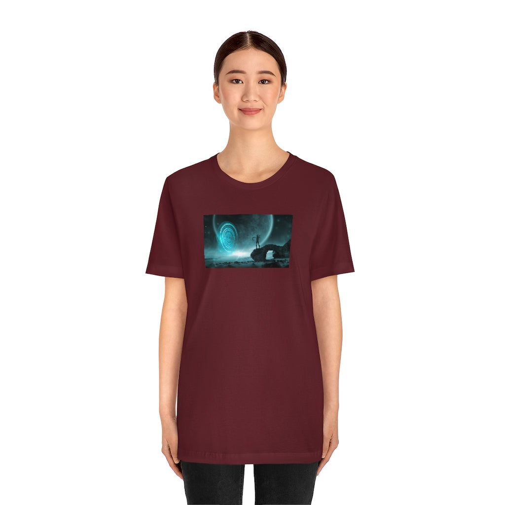 Mystical Moon Unisex Jersey Short Sleeve Tee