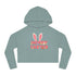 The Hoppy Easter Women’s Cropped Hooded Sweatshirt