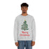 Merry Christmas Tree Unisex Heavy Blend™ Crewneck Sweatshirt