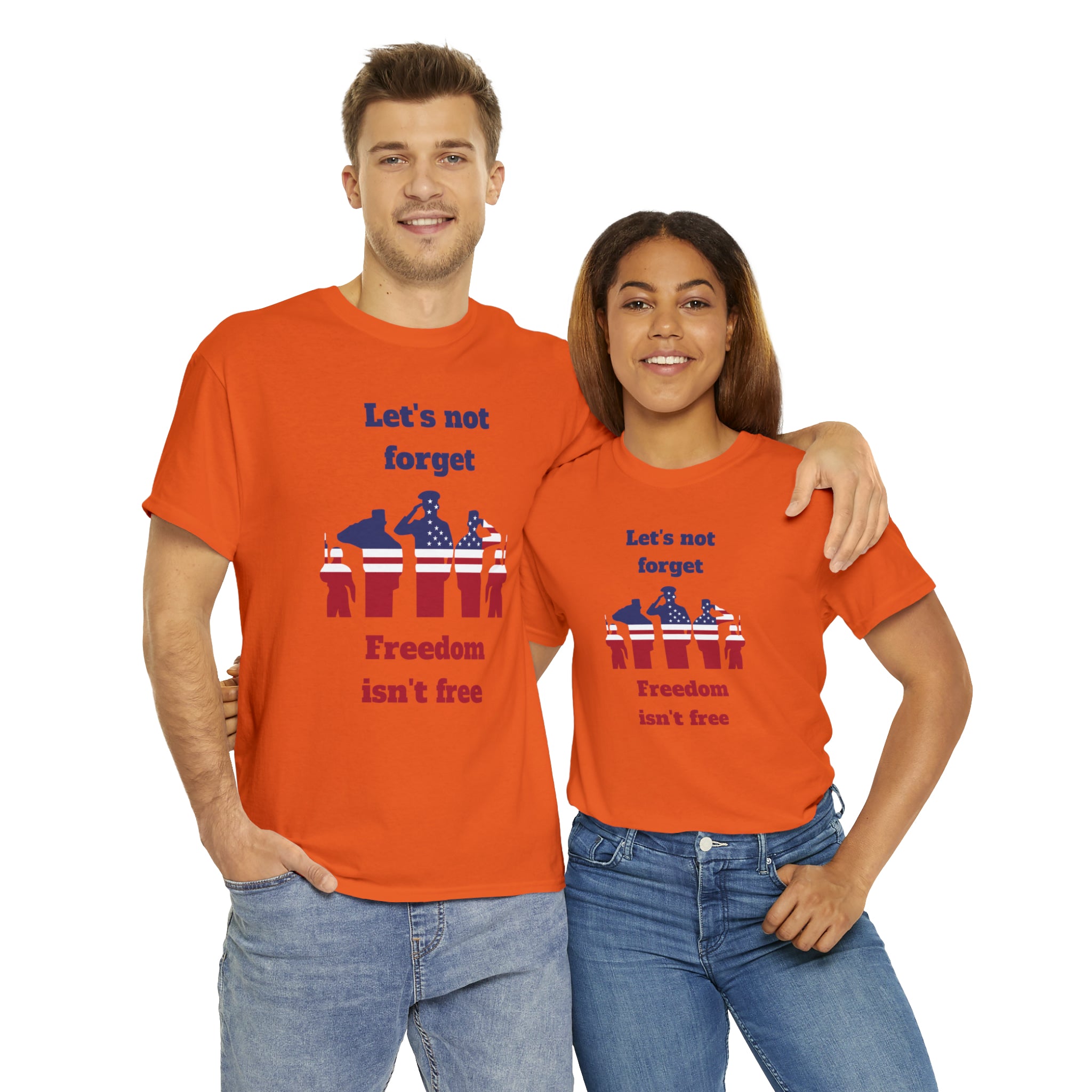 Memorial Day Freedom Is Not Free Unisex Heavy Cotton Tee