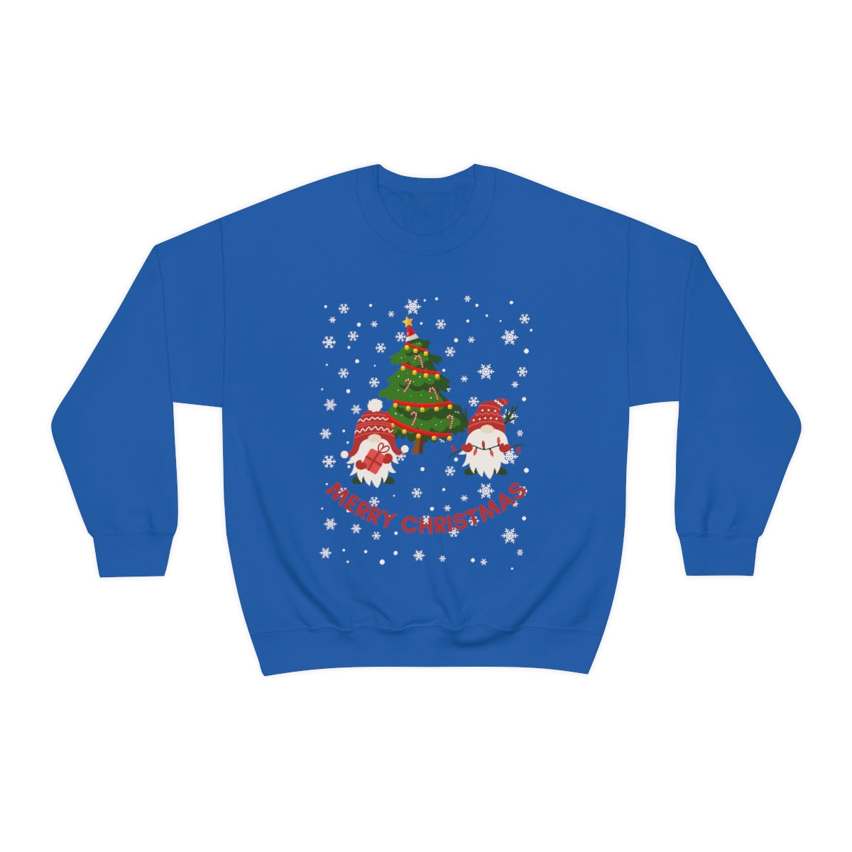 Merry & Bright Holidays Christmas Unisex Heavy Blend™ Crewneck Sweatshirt