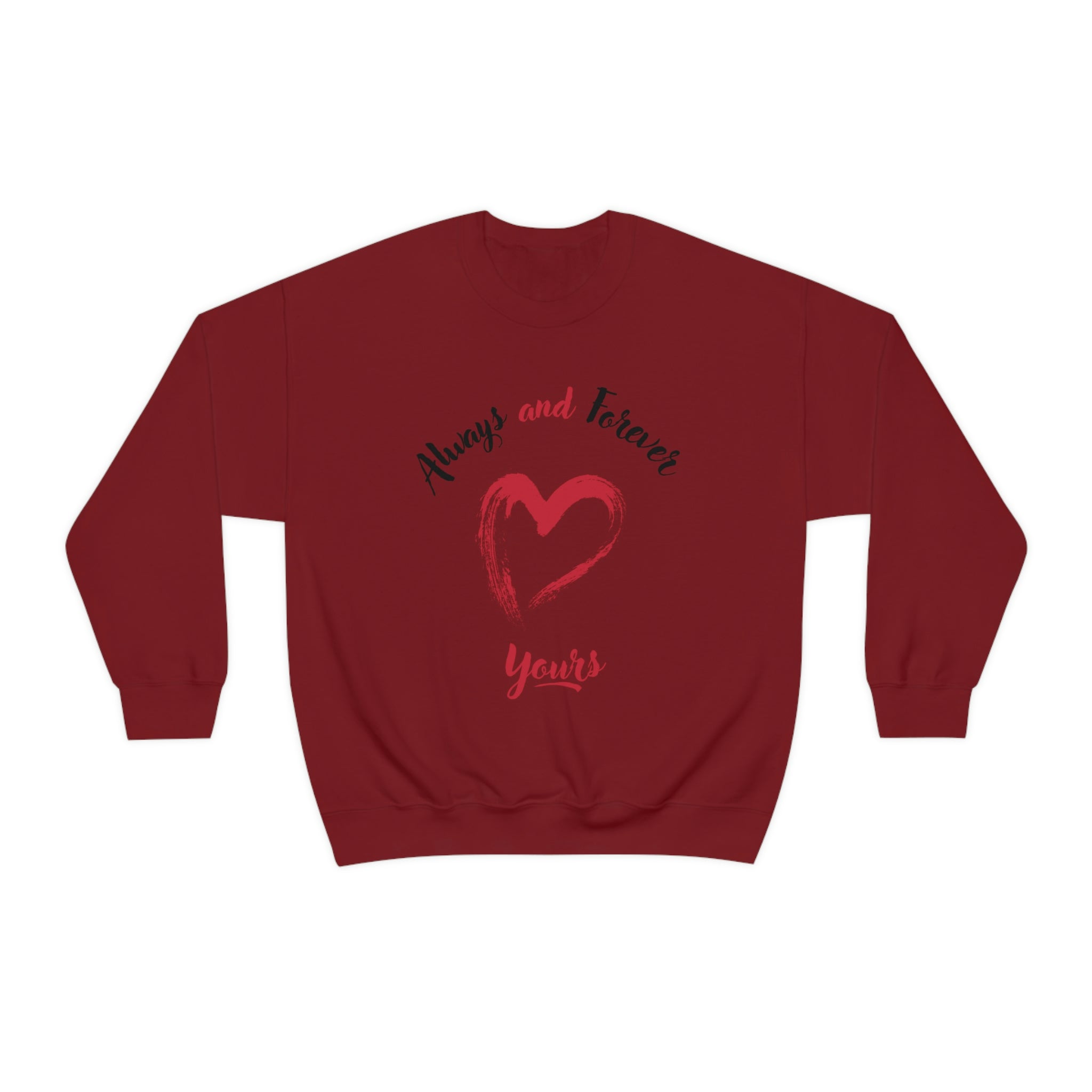 Always And Forever Yours Unisex Heavy Blend™ Crewneck Sweatshirt