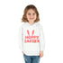 The Hoppy Easter Toddler Pullover Fleece Hoodie