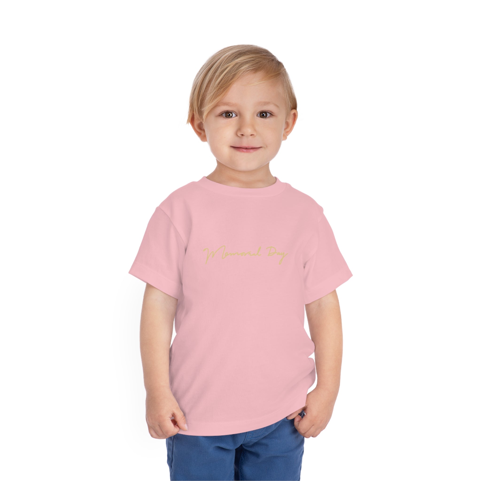 Memorial Day Toddler Short Sleeve Tee