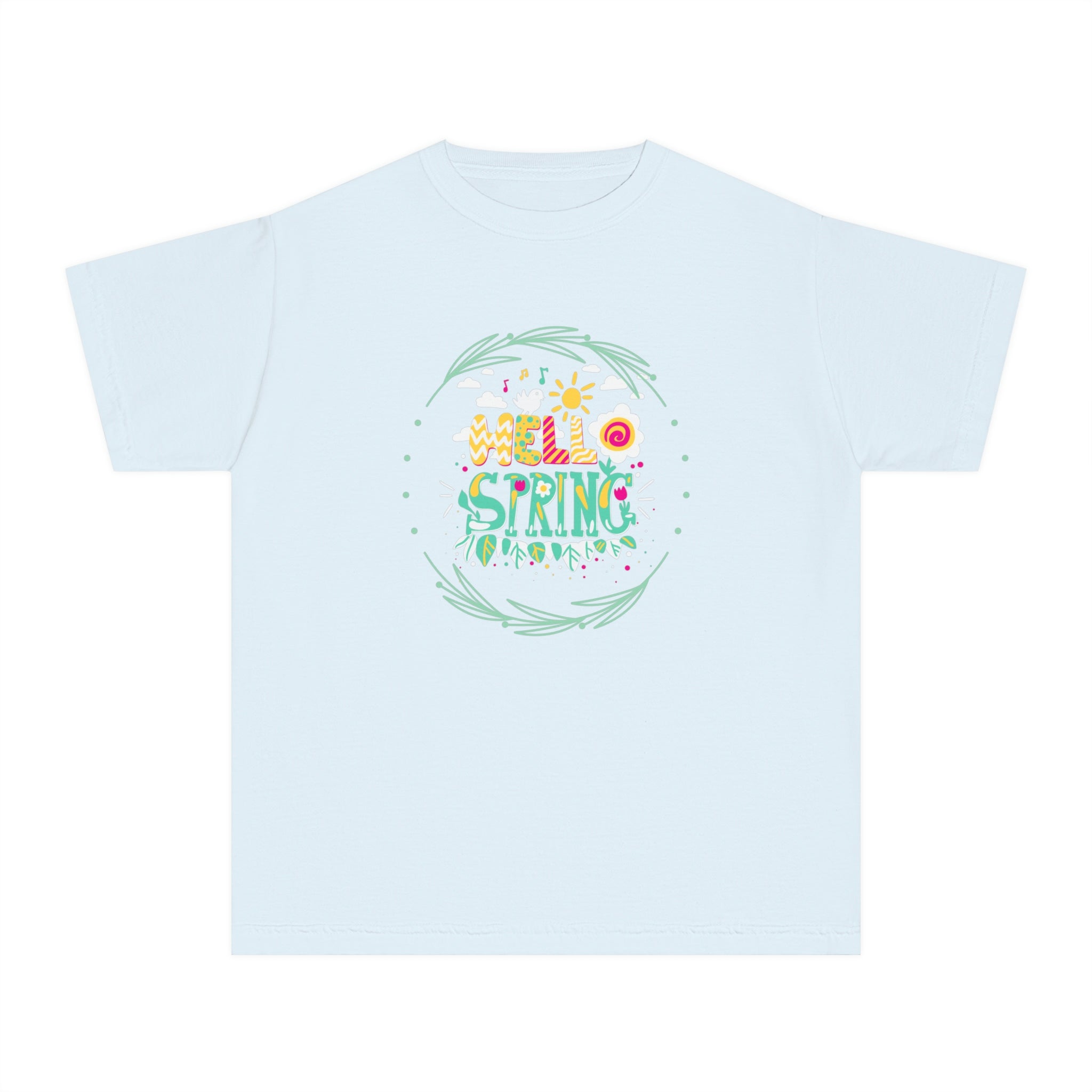 Hello Spring Youth Midweight Tee