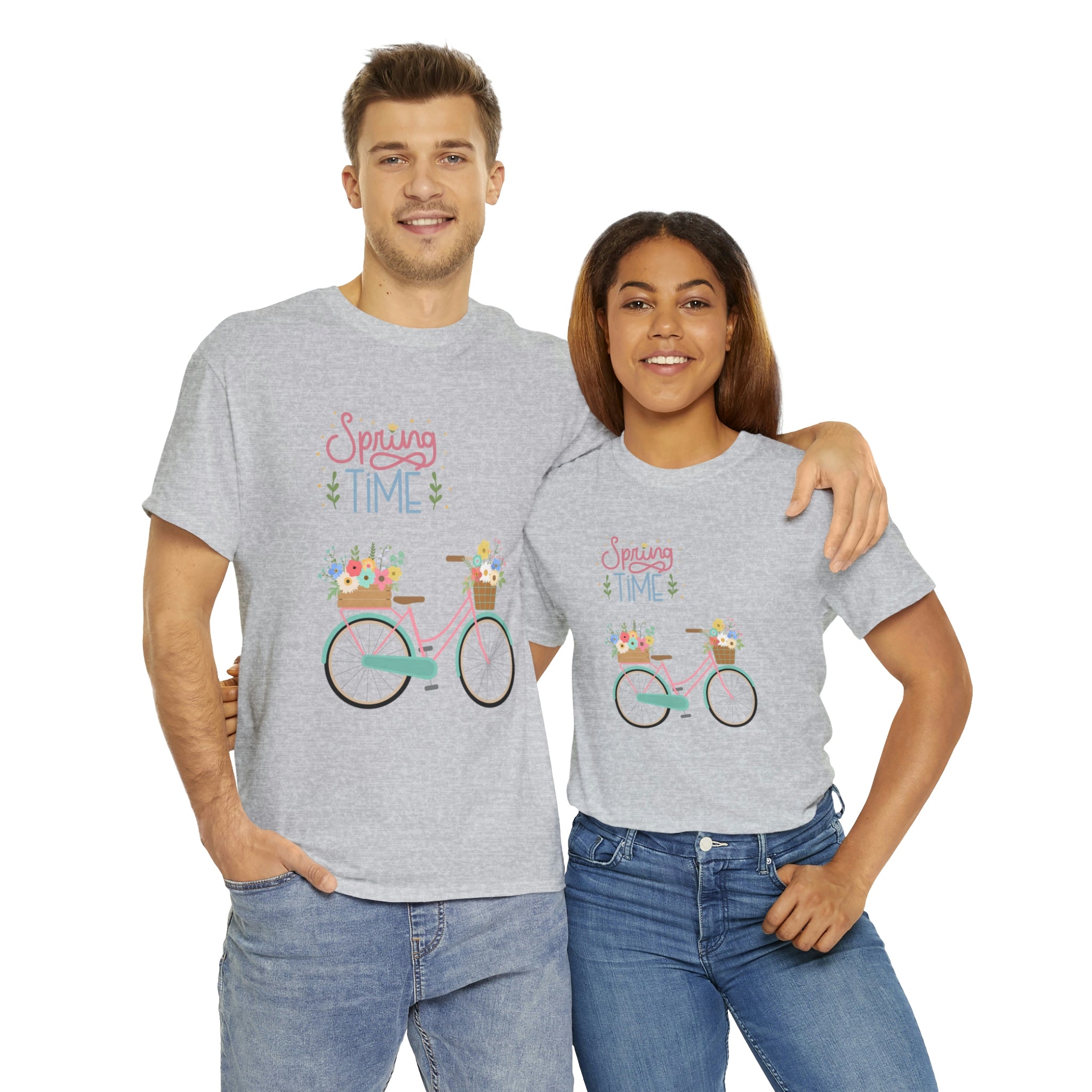 Spring Time Unisex Heavy Cotton Tee