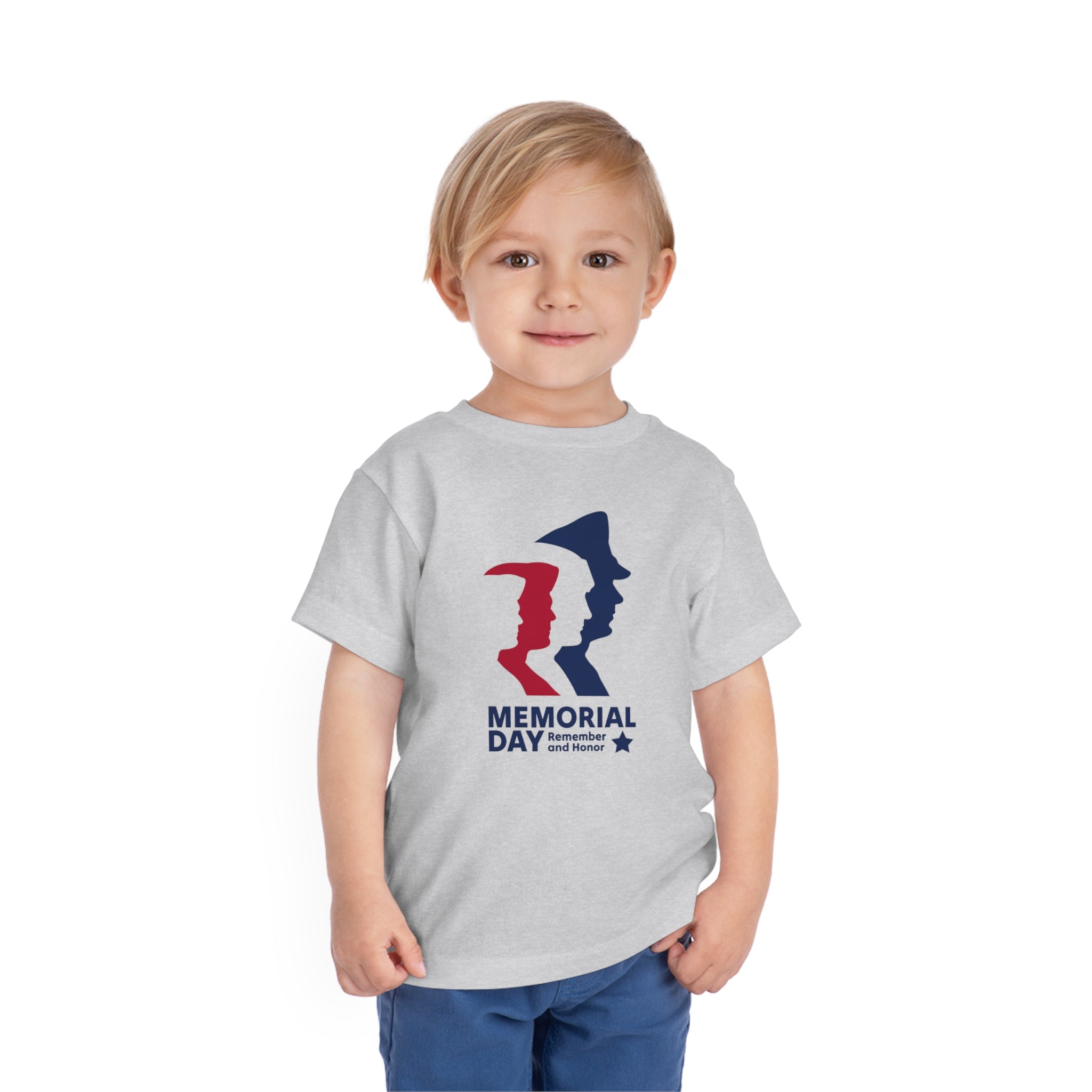 Memorial Day Heroes Toddler Short Sleeve Tee