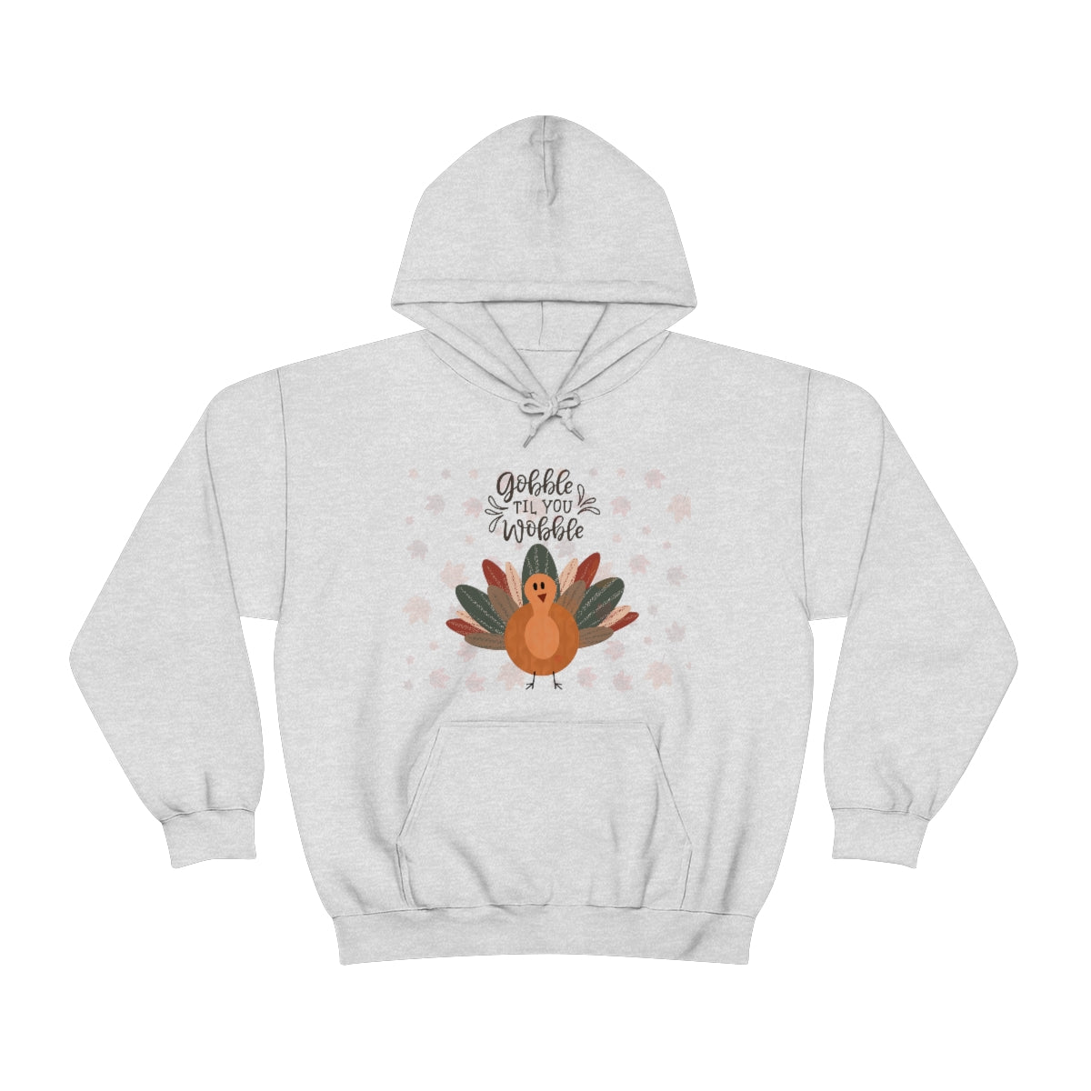 Gobble Til You Wobble Unisex Heavy Blend™ Hooded Sweatshirt