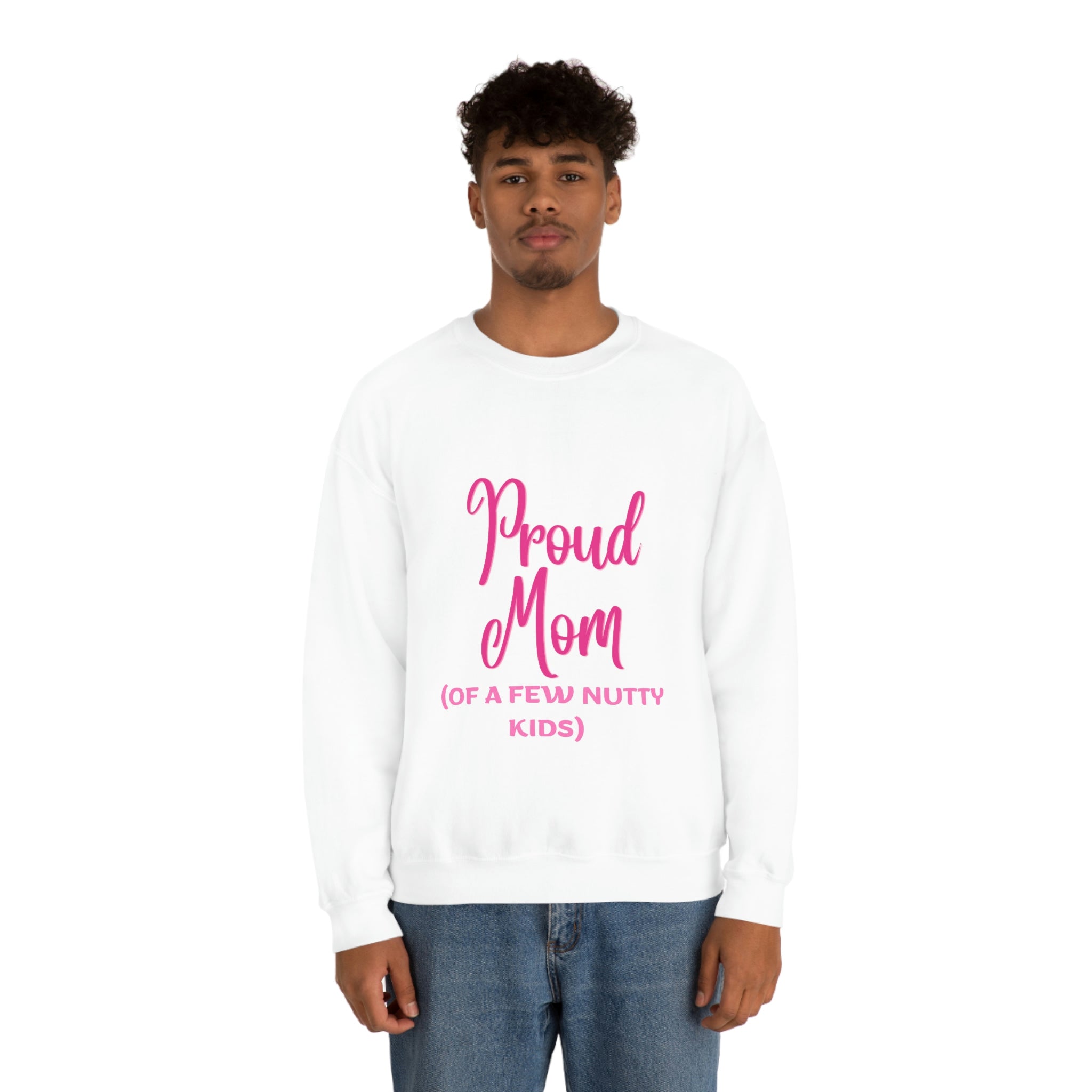 Proud MomUnisex Heavy Blend™ Crewneck Sweatshirt