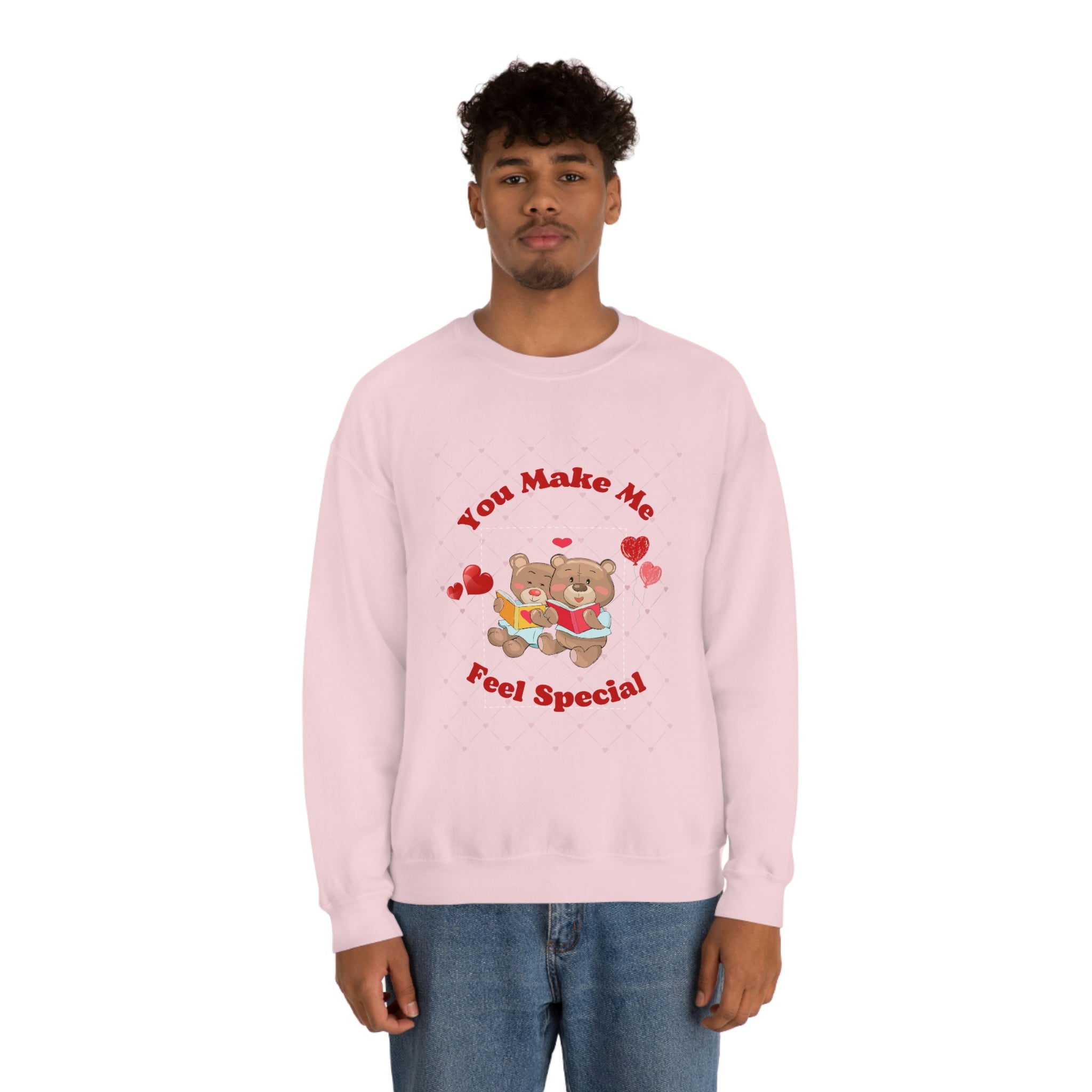 You Make Me Feel Special Unisex Heavy Blend™ Crewneck Sweatshirt