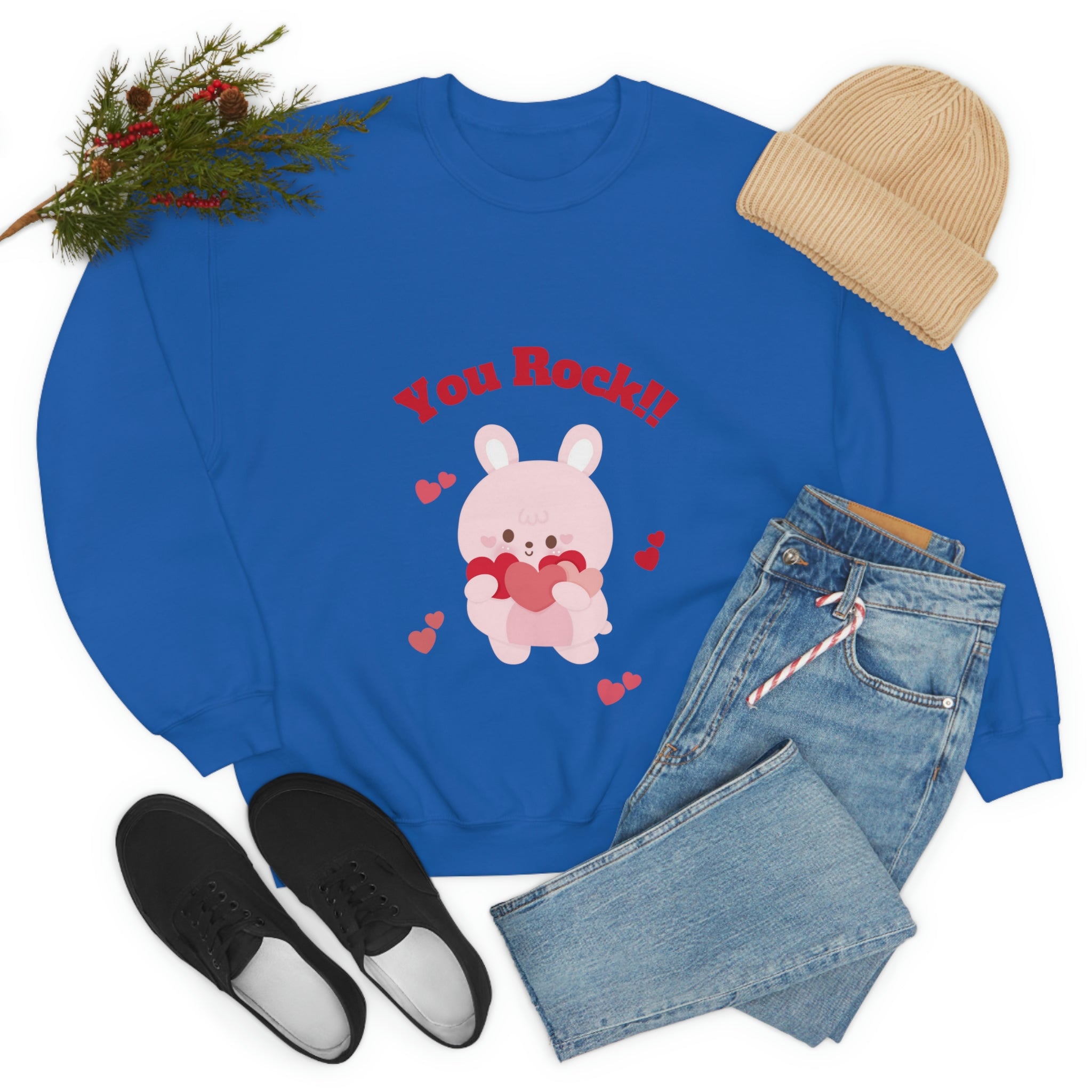 You Rock Unisex Heavy Blend™ Crewneck Sweatshirt