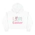 Gnome Love Easter Crop Hoodie