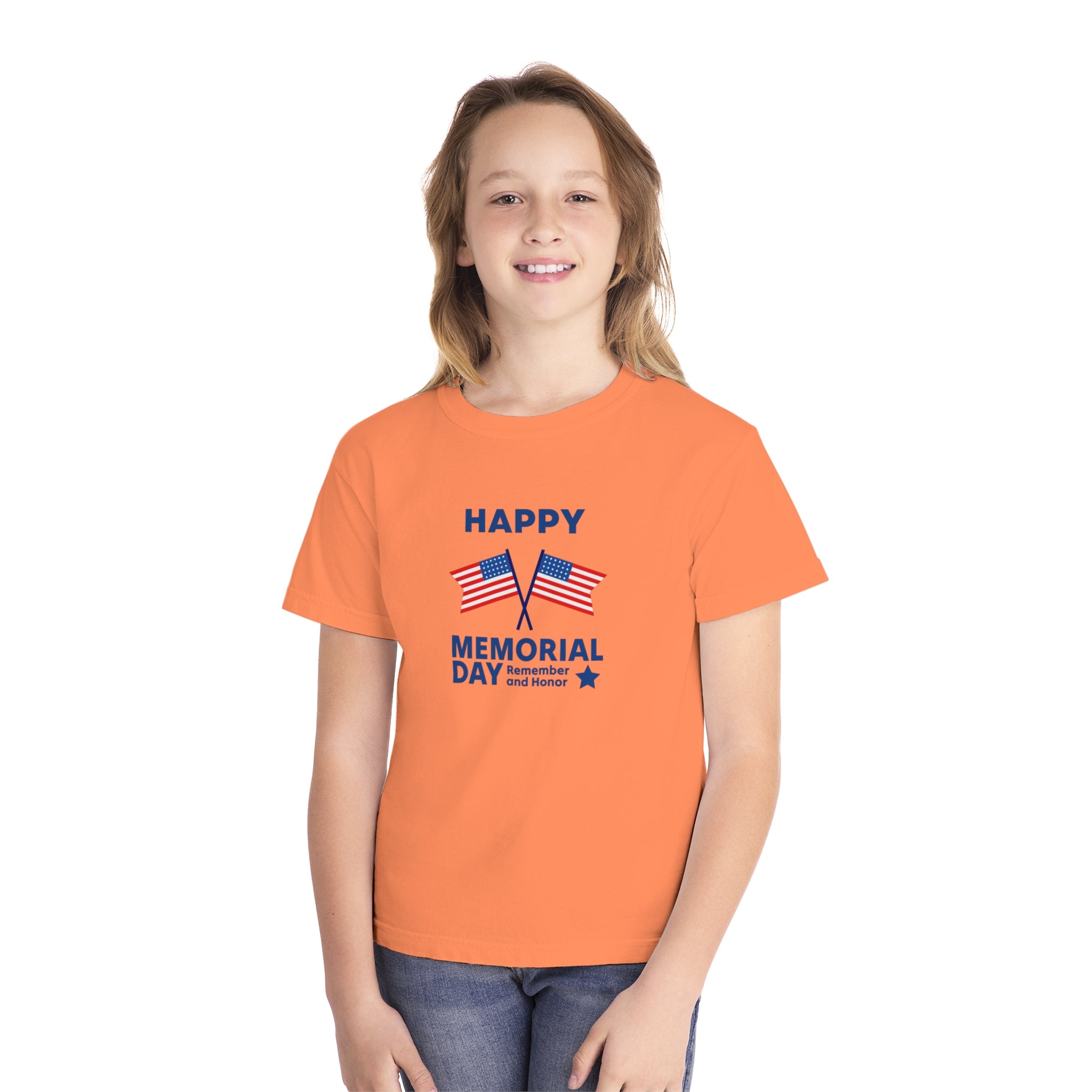 Happy Memorial Day Youth Midweight Tee
