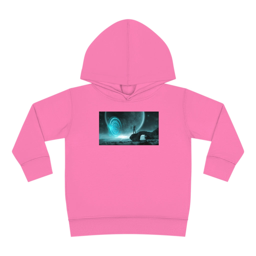 Mystical Moon Toddler Pullover Fleece Hoodie