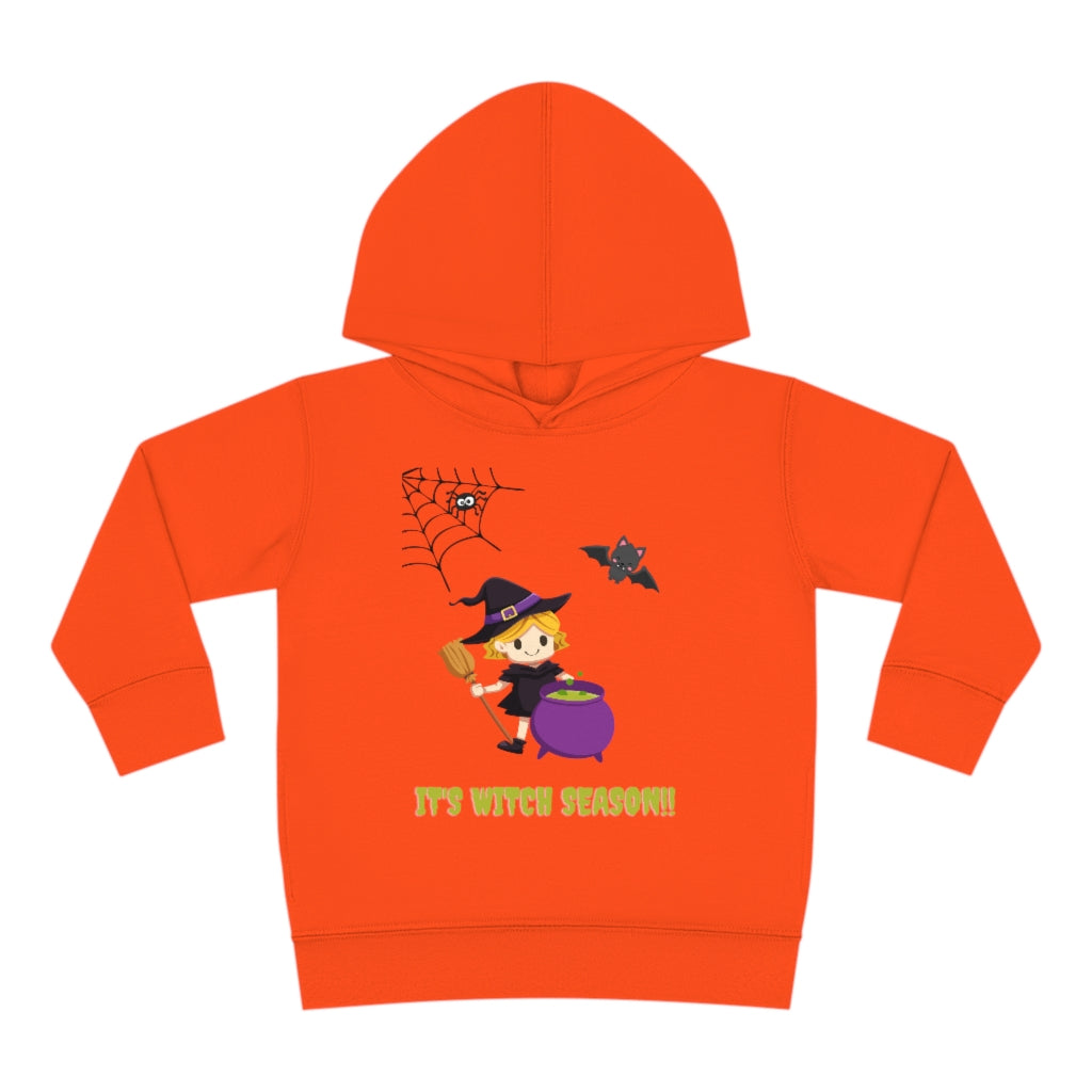 It's Witch Season Toddler Pullover Fleece Hoodie