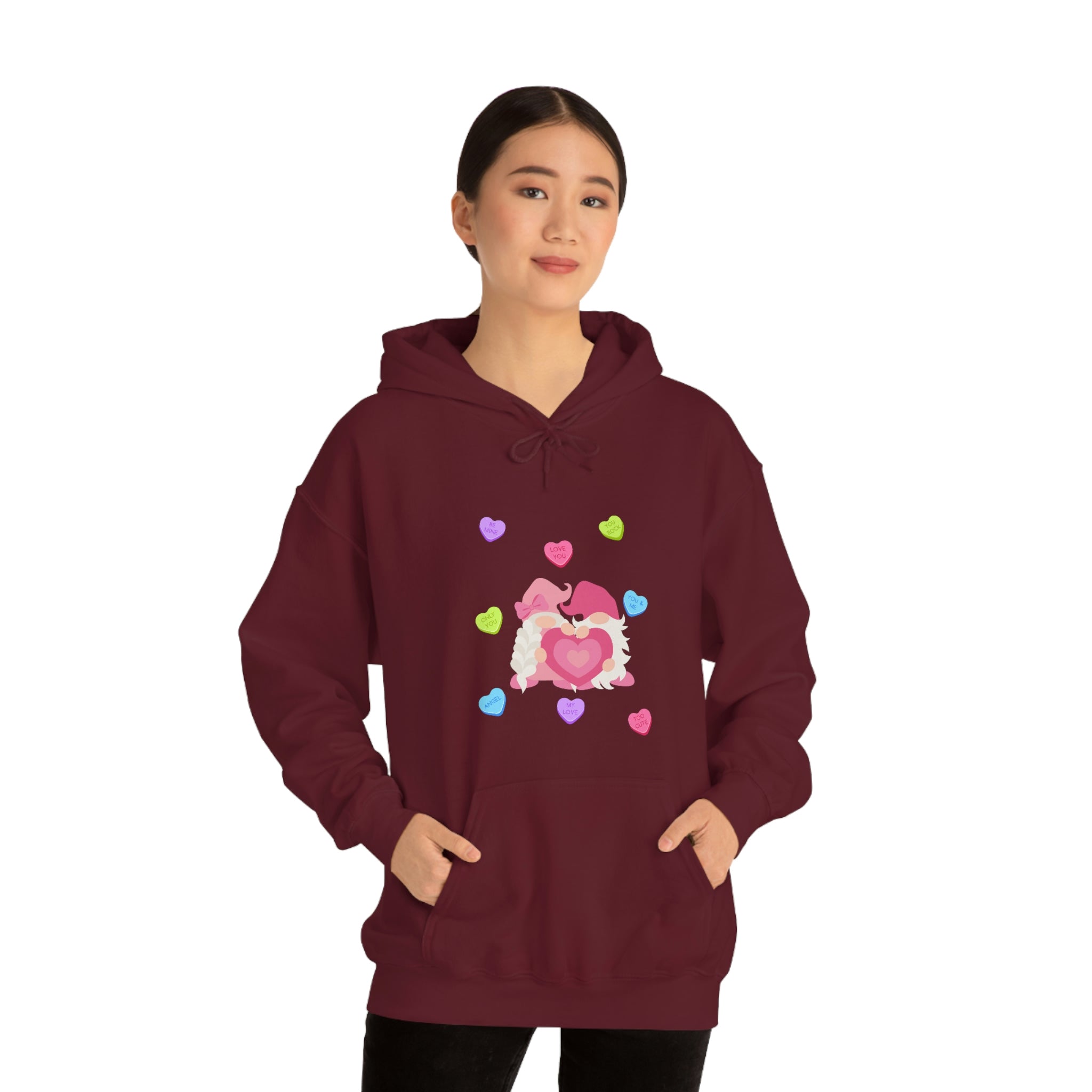 You Gnome I Love you!! Unisex Heavy Blend™ Hooded Sweatshirt