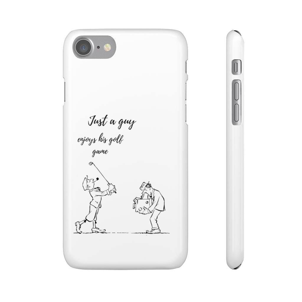 Golfer Snap Cases