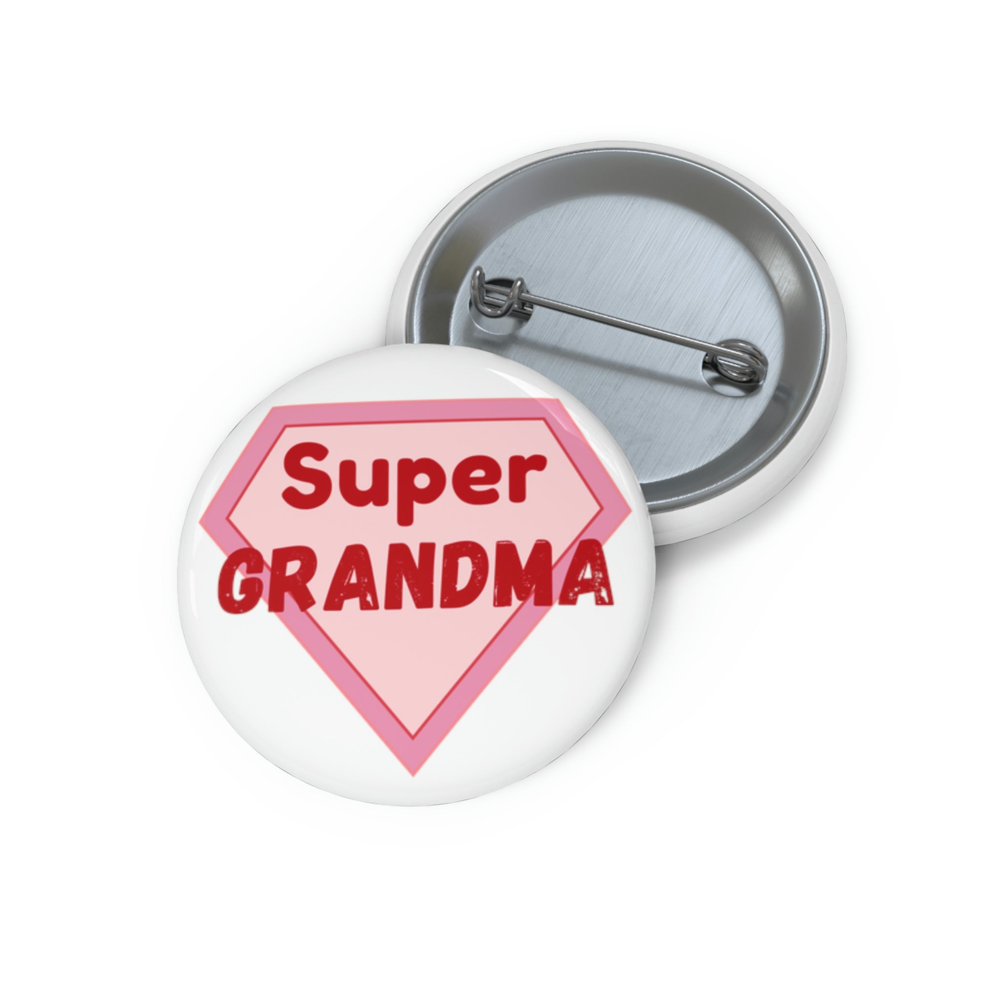 Super Grandma Custom Pin Buttons