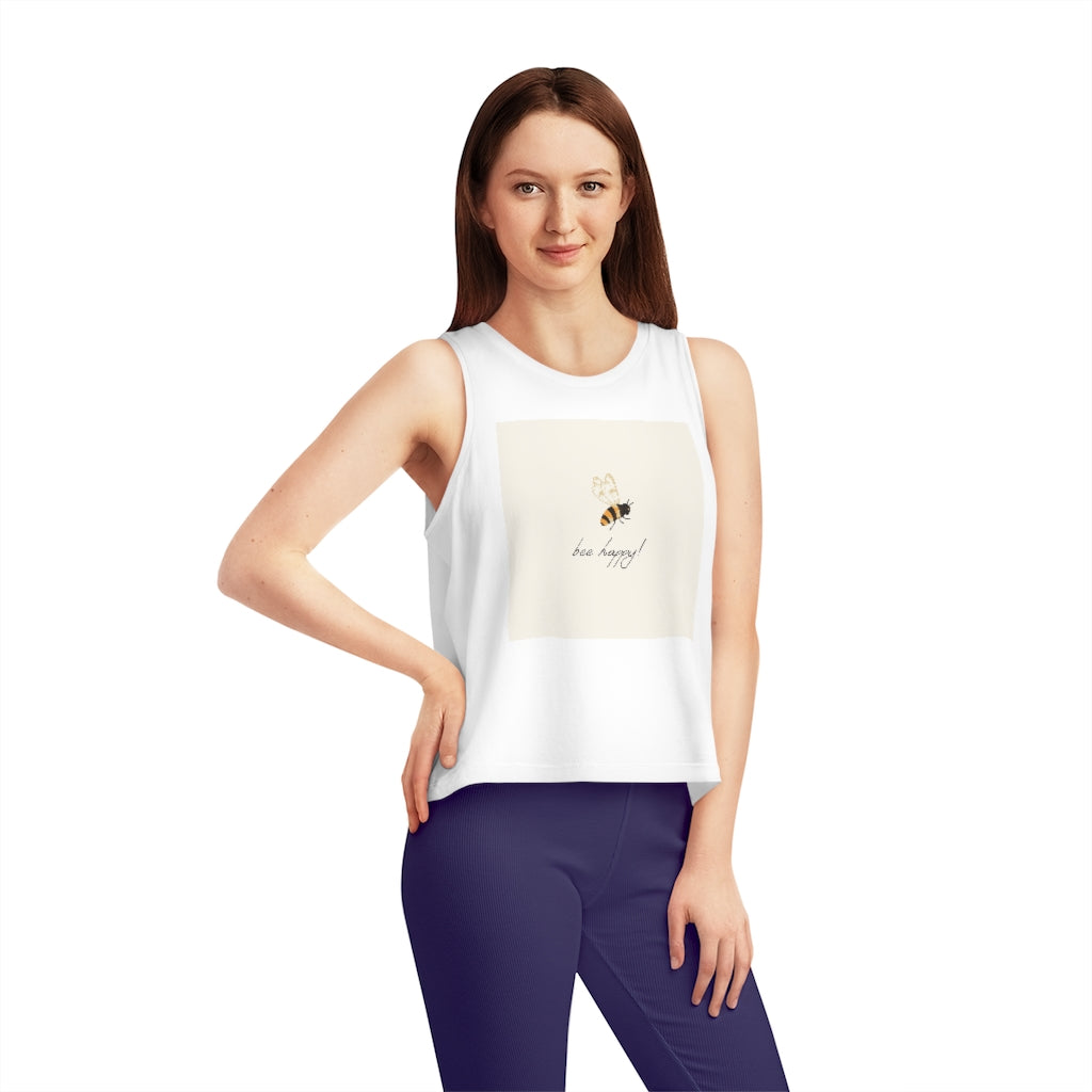 Bee Happy's Women's Dancer Cropped Tank Top