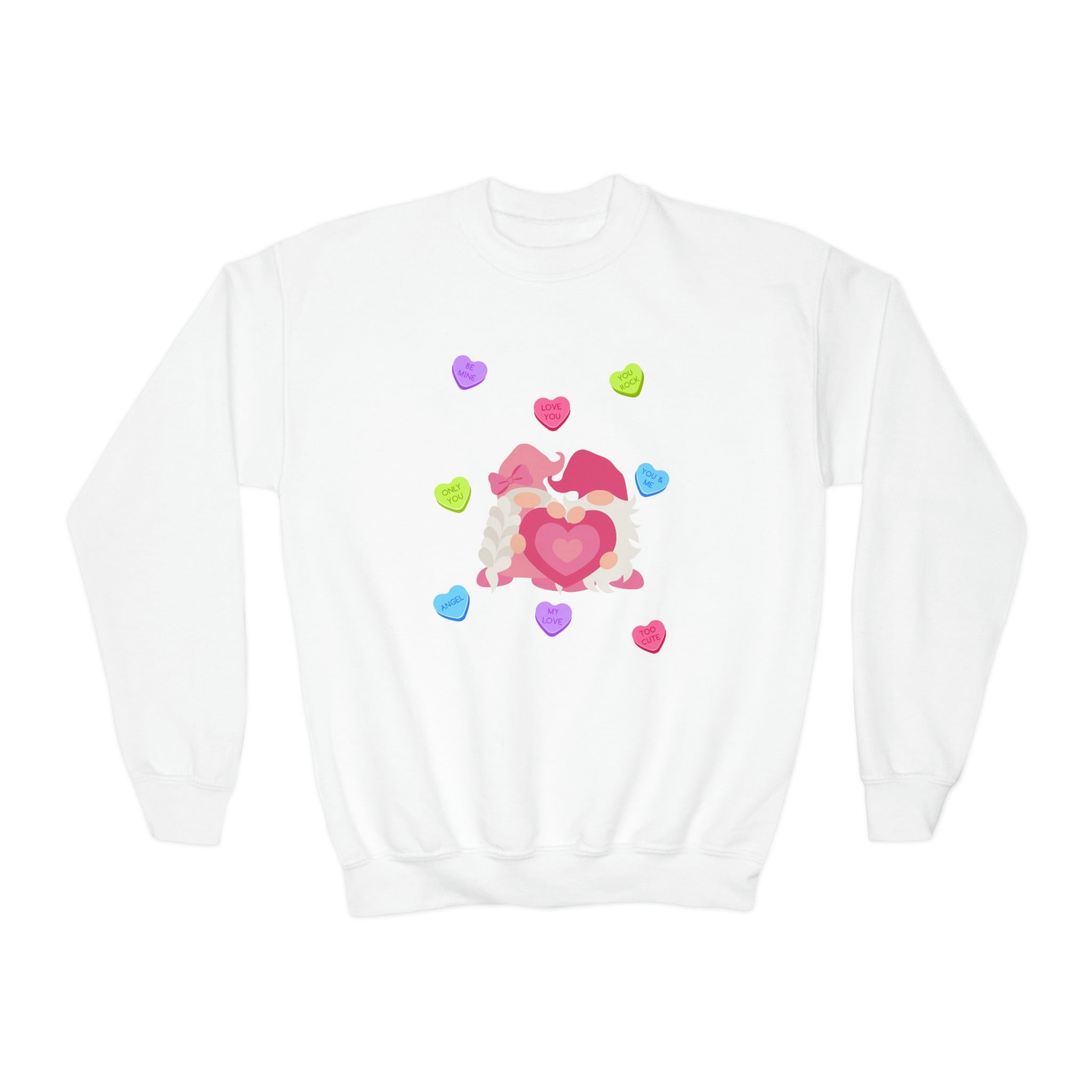 You Gnome I Love You!! Youth Crewneck Sweatshirt