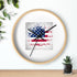 Old Glory Wall Clock