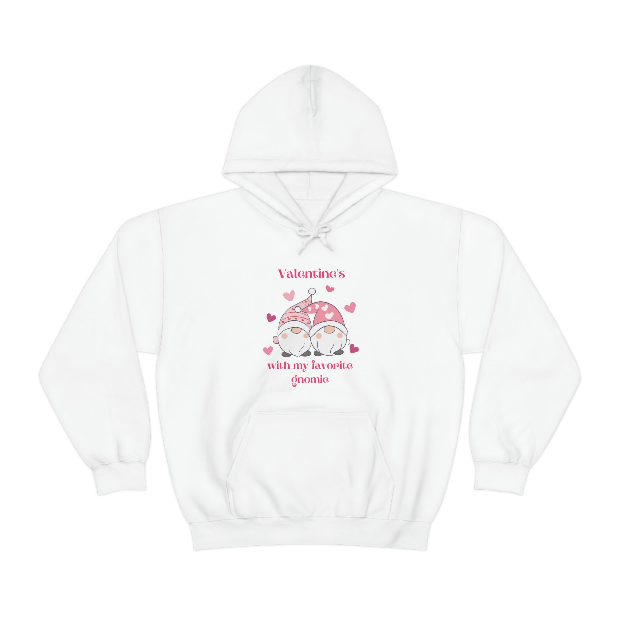 Valentine's With My Favorite Gnomie Unisex Heavy Blend™ Hooded Sweatshirt