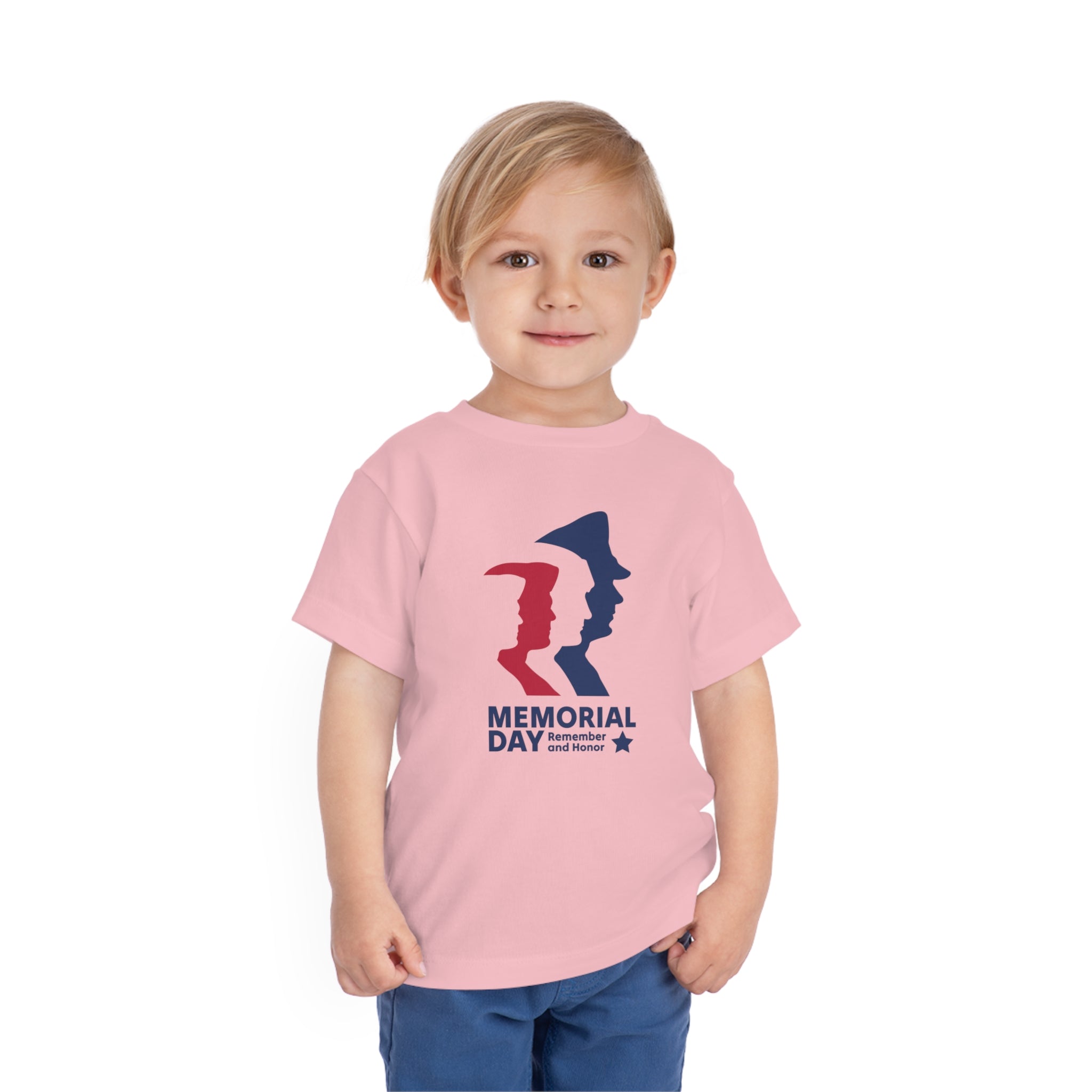 Memorial Day Heroes Toddler Short Sleeve Tee