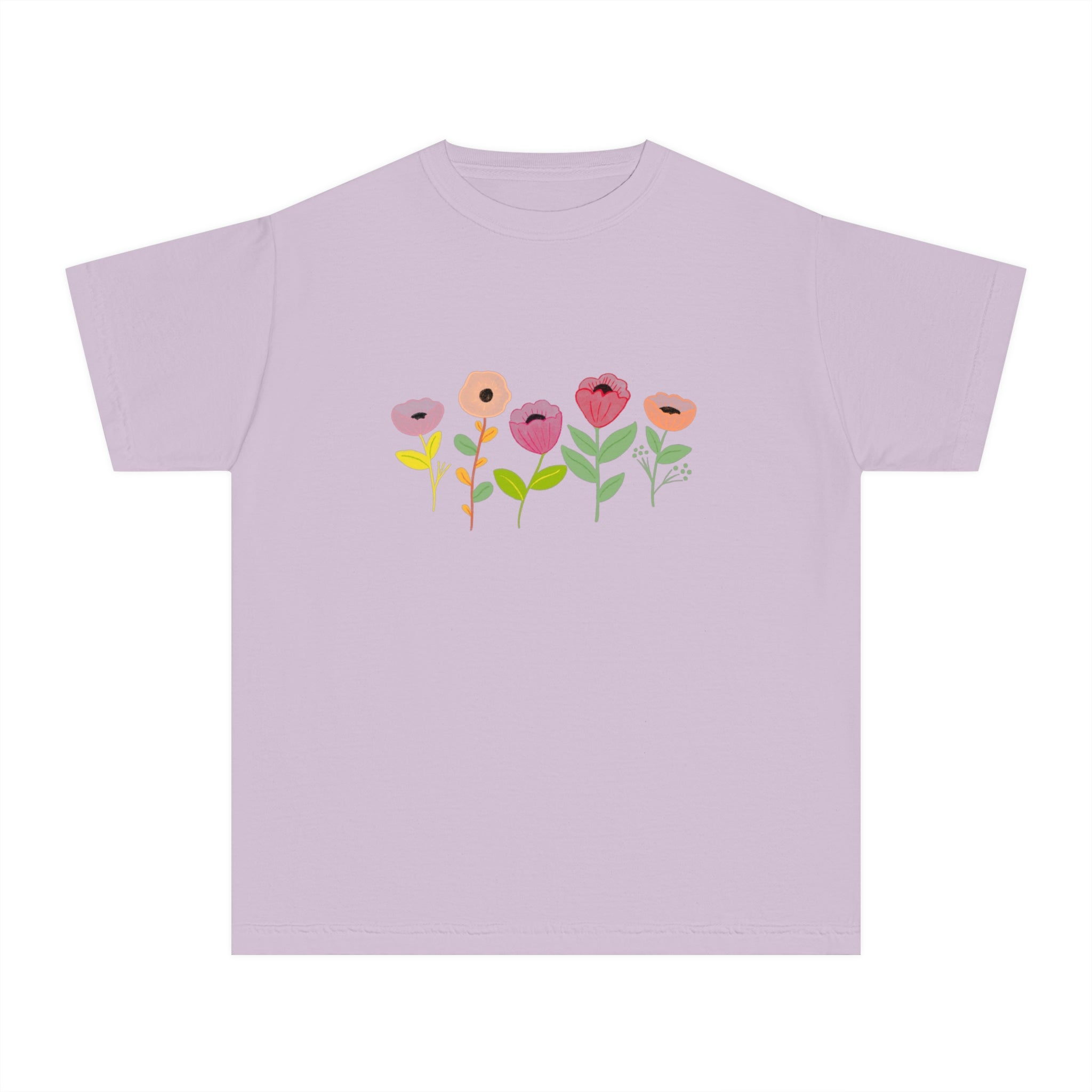 Spring Flowers Youth Midweight Tee
