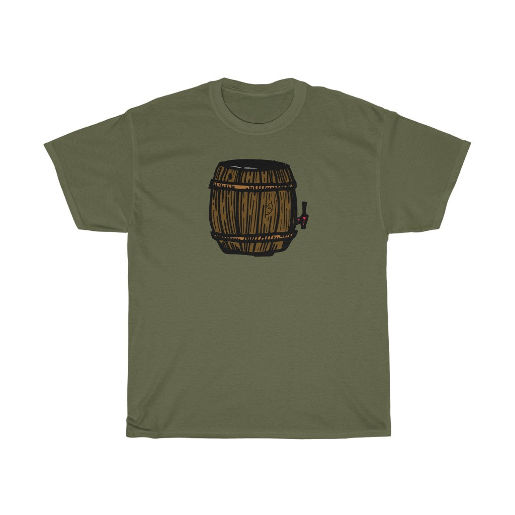 Beer Keg Unisex Heavy Cotton Tee