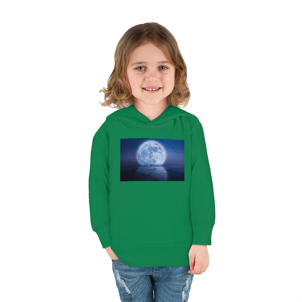 Mystical Moon Toddler Pullover Fleece Hoodie