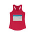 White Sands Blue Ocean Women's Ideal Racerback Tank