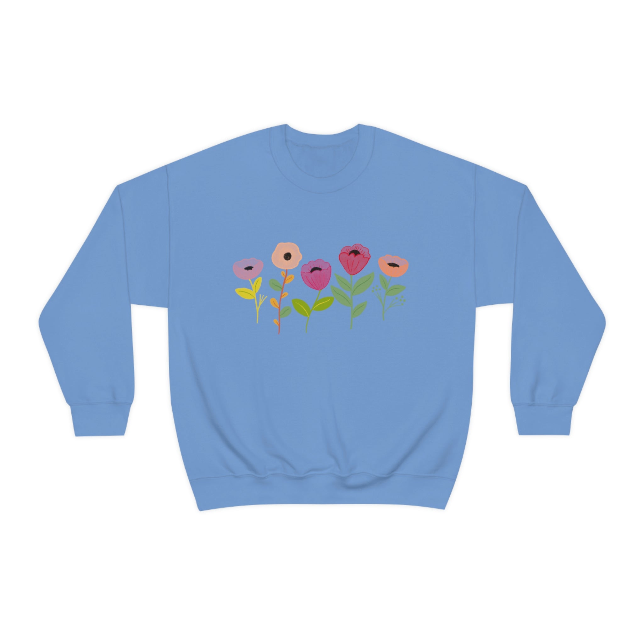 Spring Flowers Unisex Heavy Blend™ Crewneck Sweatshirt