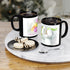 Happy Easter Black Coffee Mug, 11oz