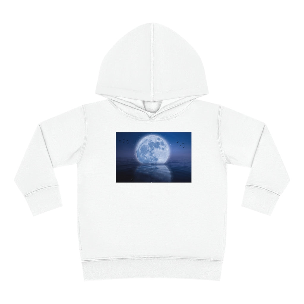 Mystical Moon Toddler Pullover Fleece Hoodie