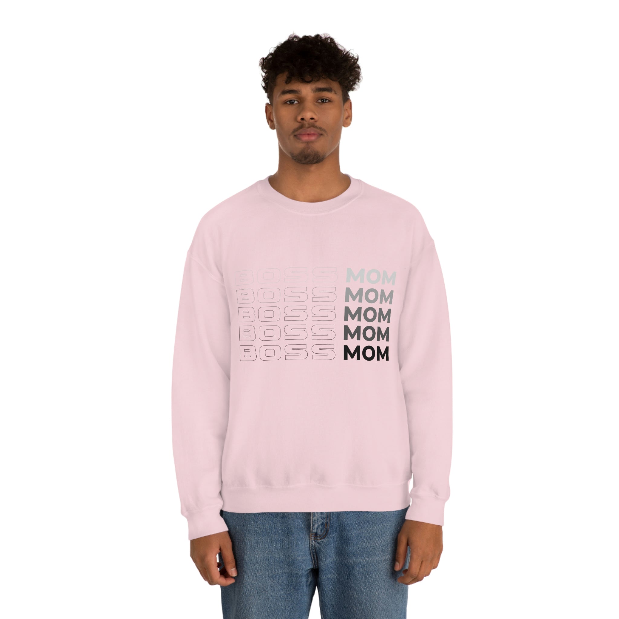 Boss Mom Unisex Heavy Blend™ Crewneck Sweatshirt