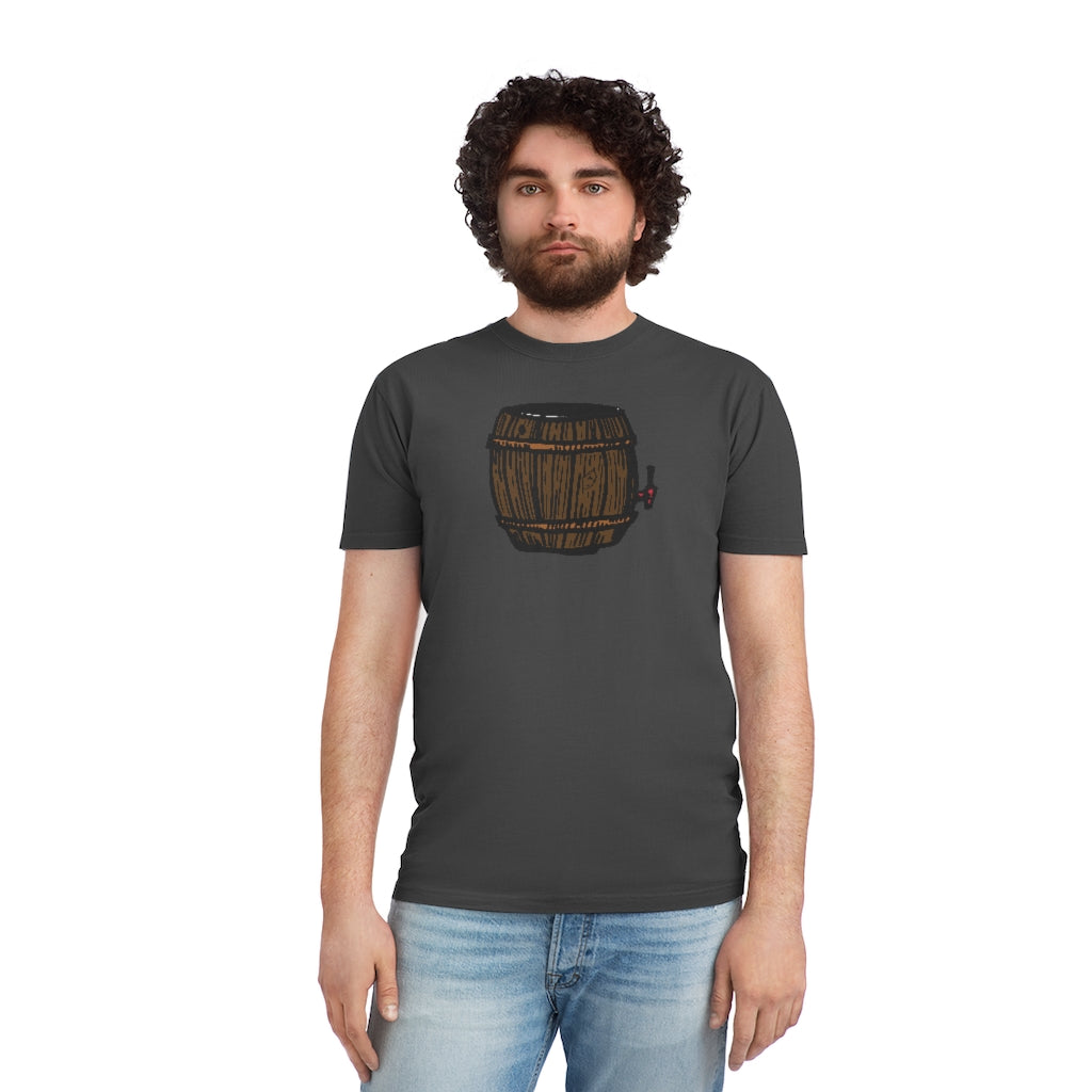 Beer Keg Unisex Faded Shirt