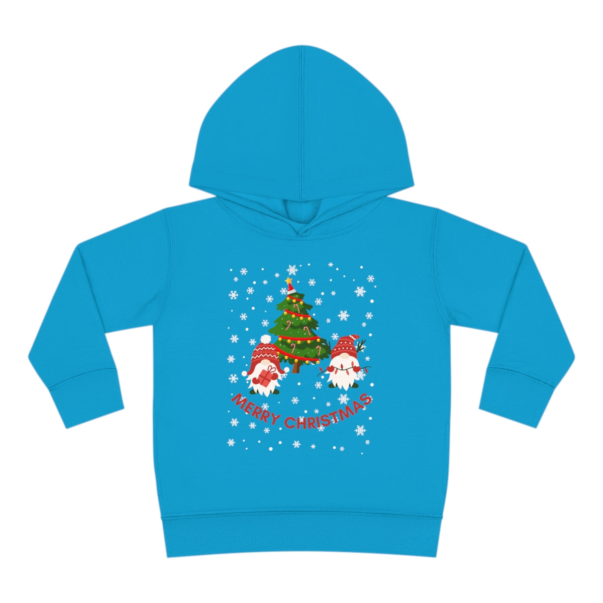 Merry & Bright Holidays ChristmasToddler Pullover Fleece Hoodie