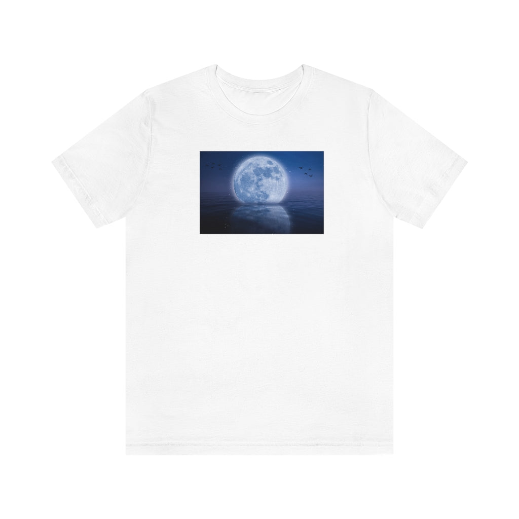 Mystical  Moon Unisex Jersey Short Sleeve Tee