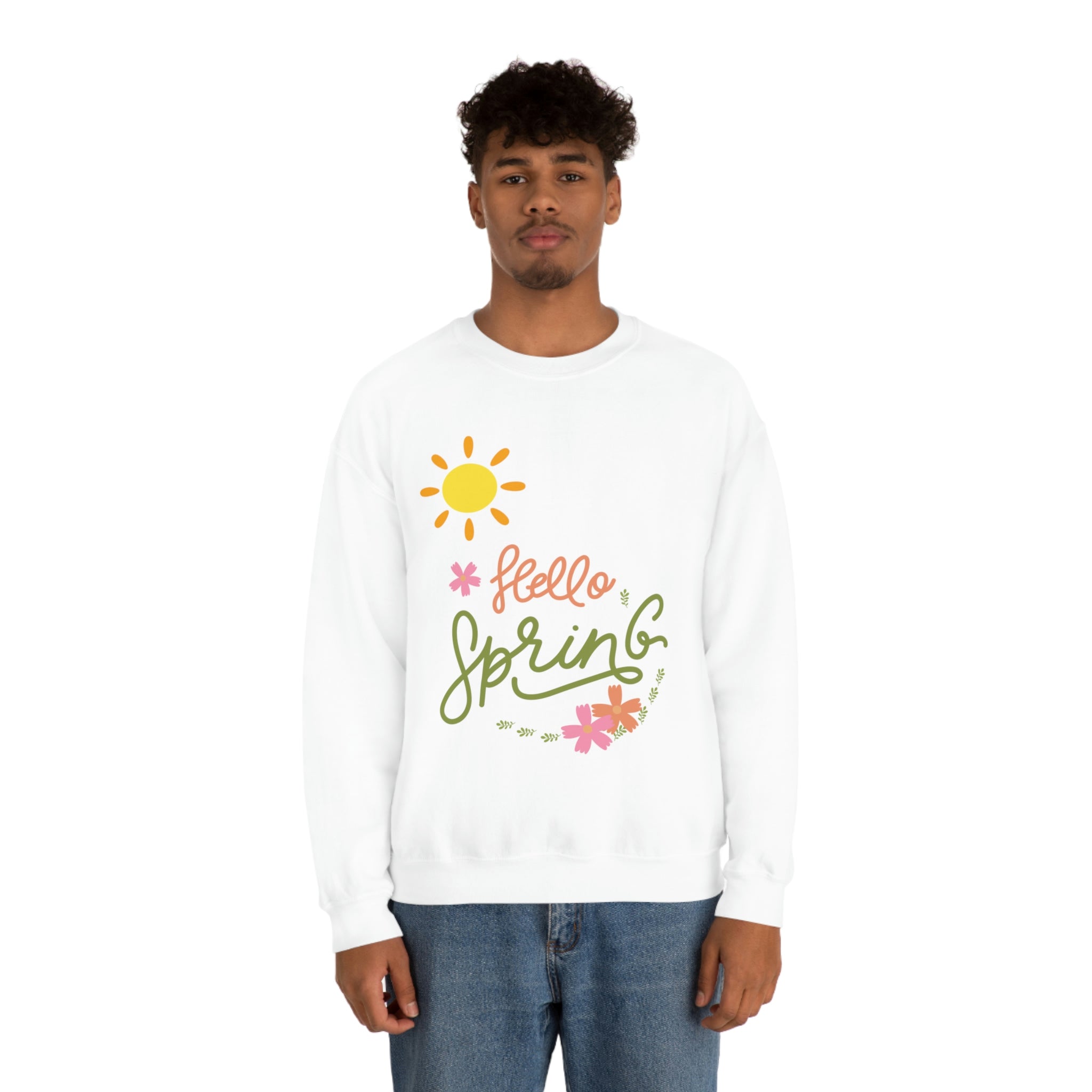 Spring Sunshine Unisex Heavy Blend™ Crewneck Sweatshirt