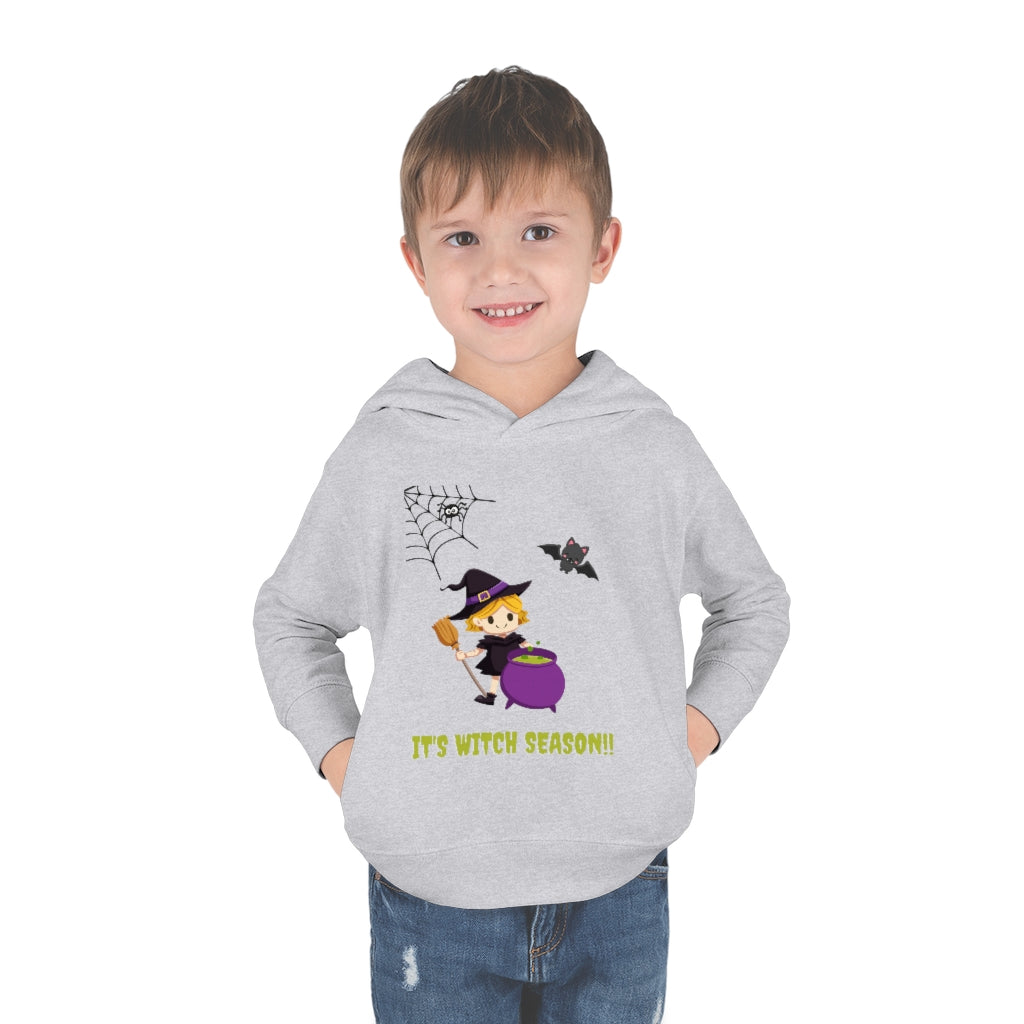 It's Witch Season Toddler Pullover Fleece Hoodie