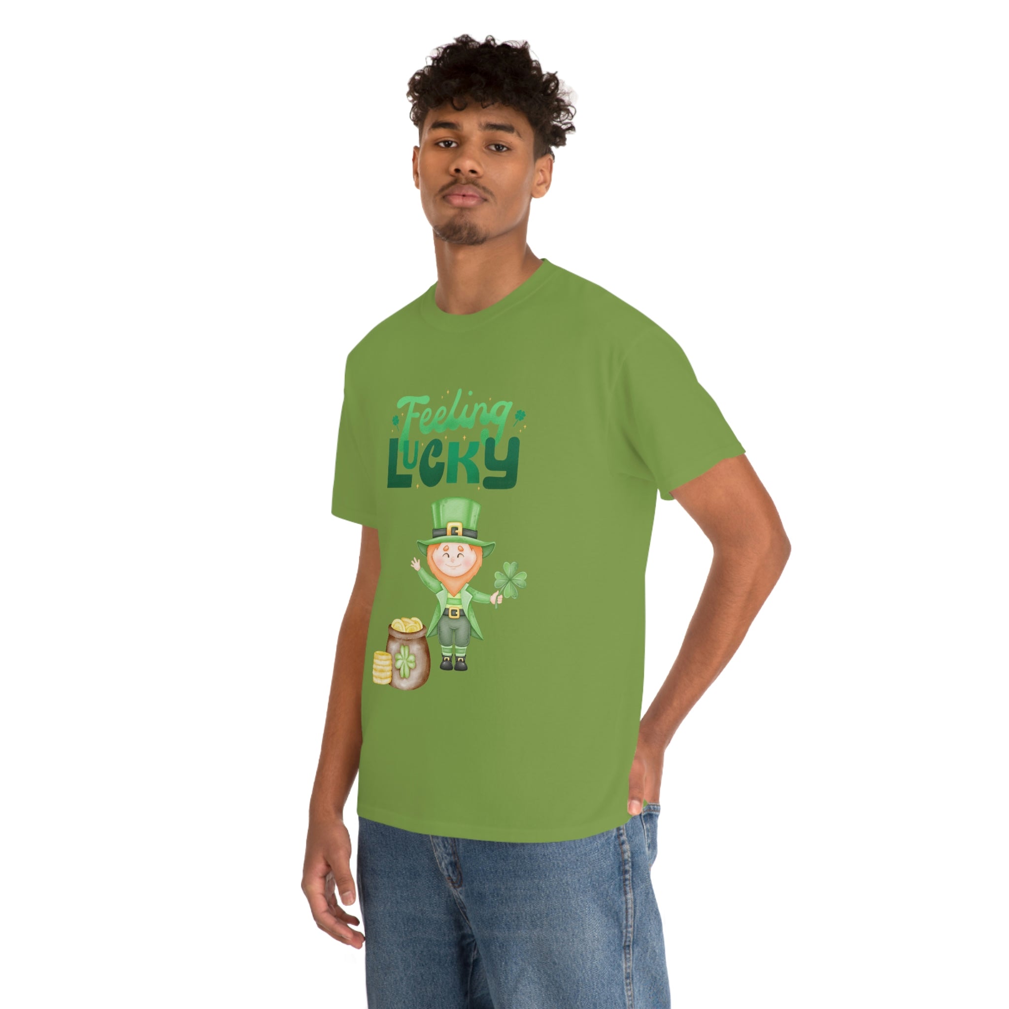 Feeling Lucky Unisex Heavy Cotton Tee