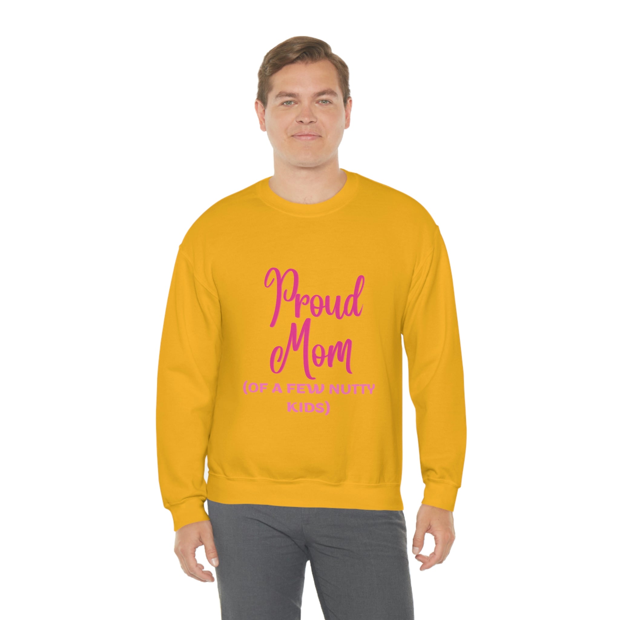 Proud MomUnisex Heavy Blend™ Crewneck Sweatshirt