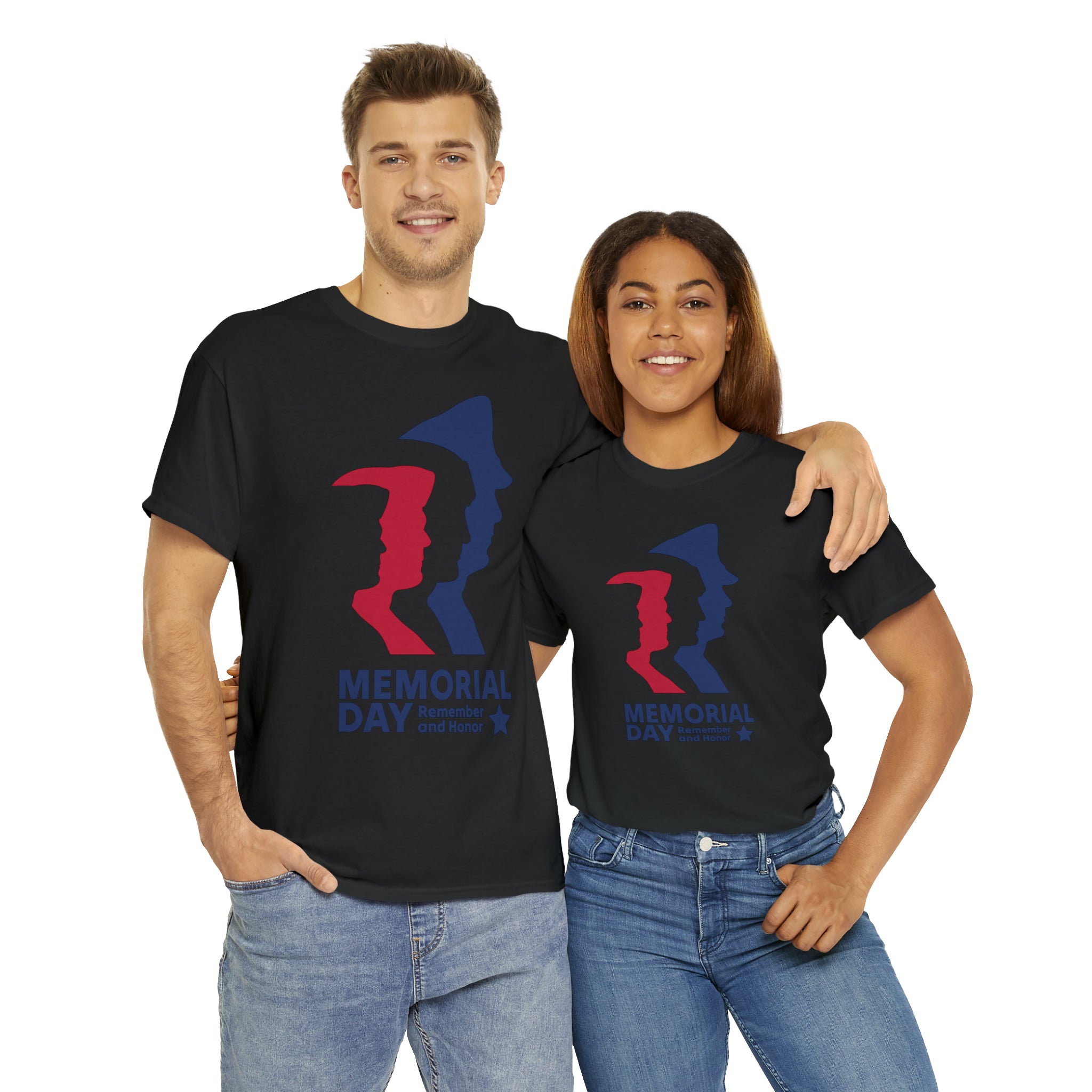 Memorial Day Heroes Unisex Heavy Cotton Tee