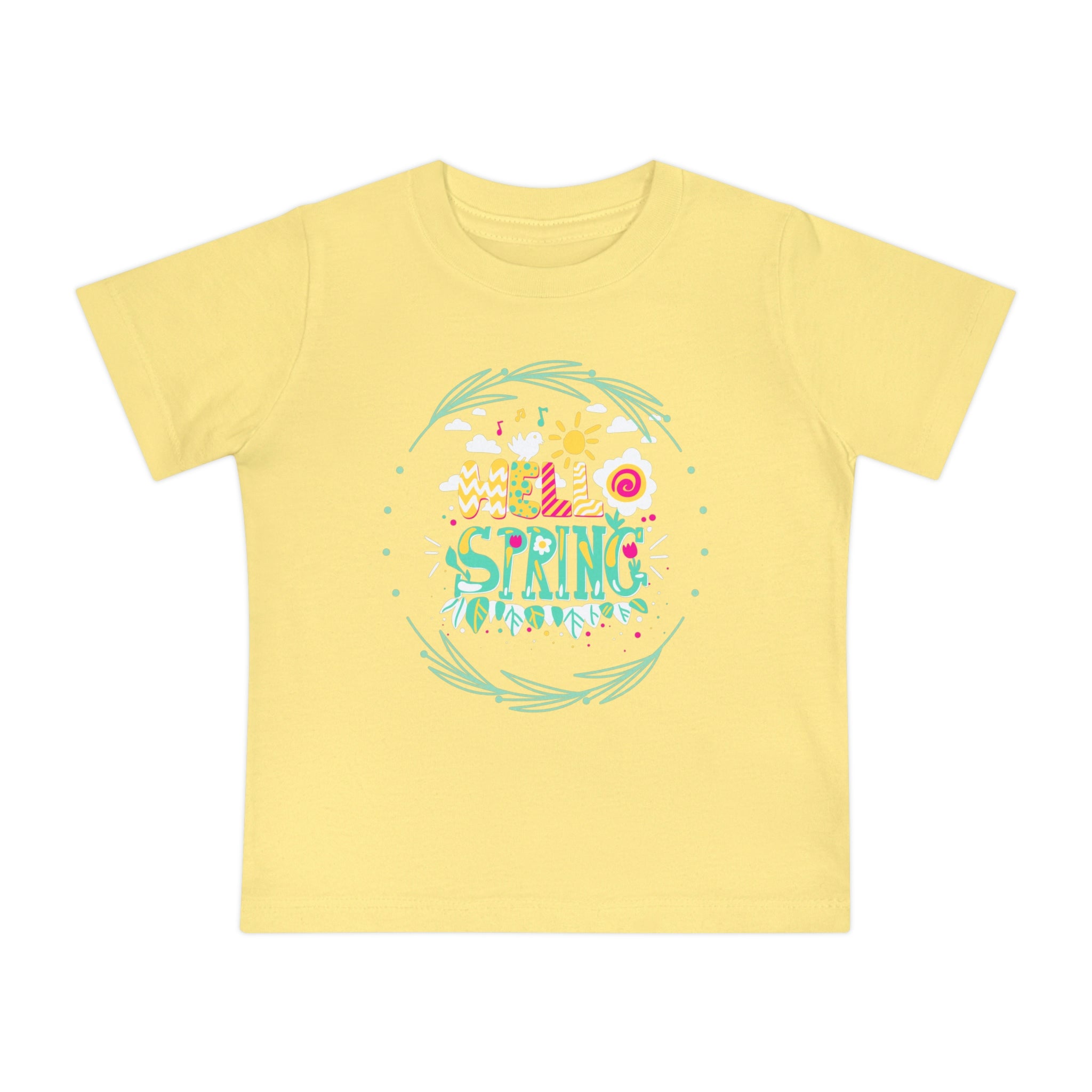 Hello Spring Baby Short Sleeve T-Shirt