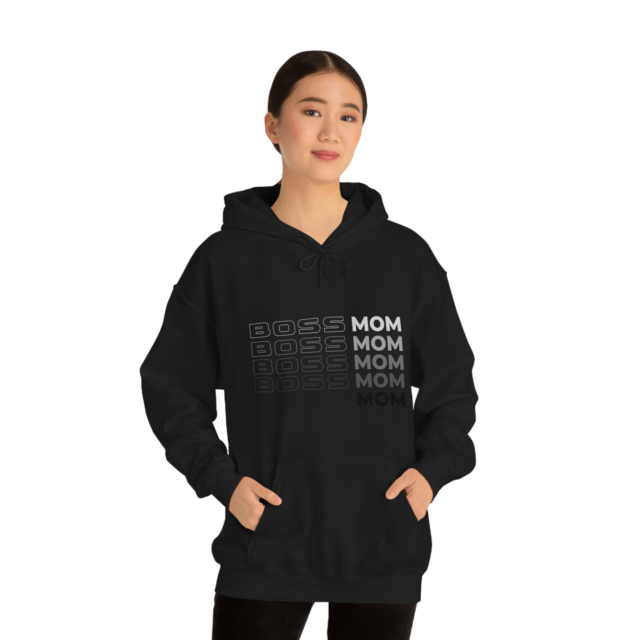 Boss Mom Unisex Heavy Blend™ Hooded Sweatshirt