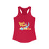 Beach Please Beach Ball Women's Ideal Racerback Tank